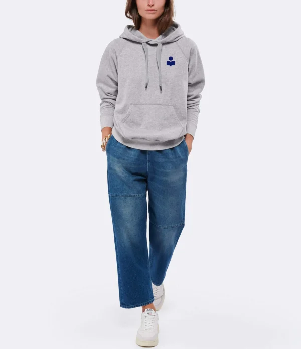 MM6 MAISON MARGIELA Jean Taille Haute Bleu Foncé Délavé 4