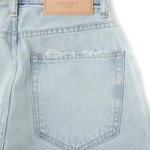 MOUSSY VINTAGE Jean Blue Villas Wide Denim Bleu Clair 14