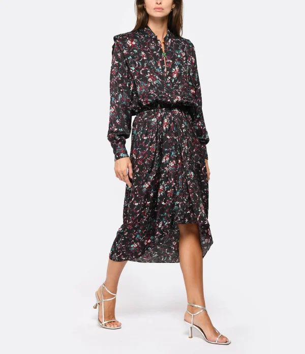 ISABEL MARANT ÉTOILE Robe Okleya Noir 3