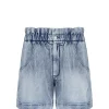 ISABEL MARANT ÉTOILE Short Titea Coton Bleu Clair 16