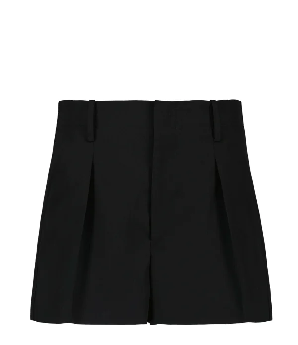 ISABEL MARANT Short Locea Coton Noir 1