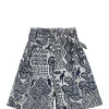 CHUFY Short Nino Coton Blanc Bleu 20